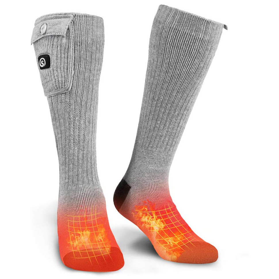 Heated socks